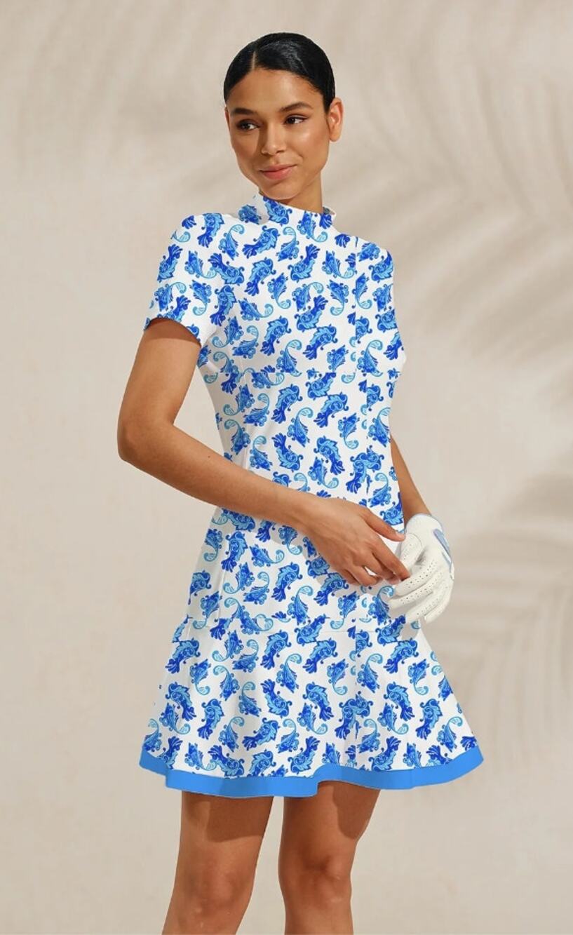 ACEGOLFS Golf Dress Tennis Performance Country Club Resort Athletic Preppy S